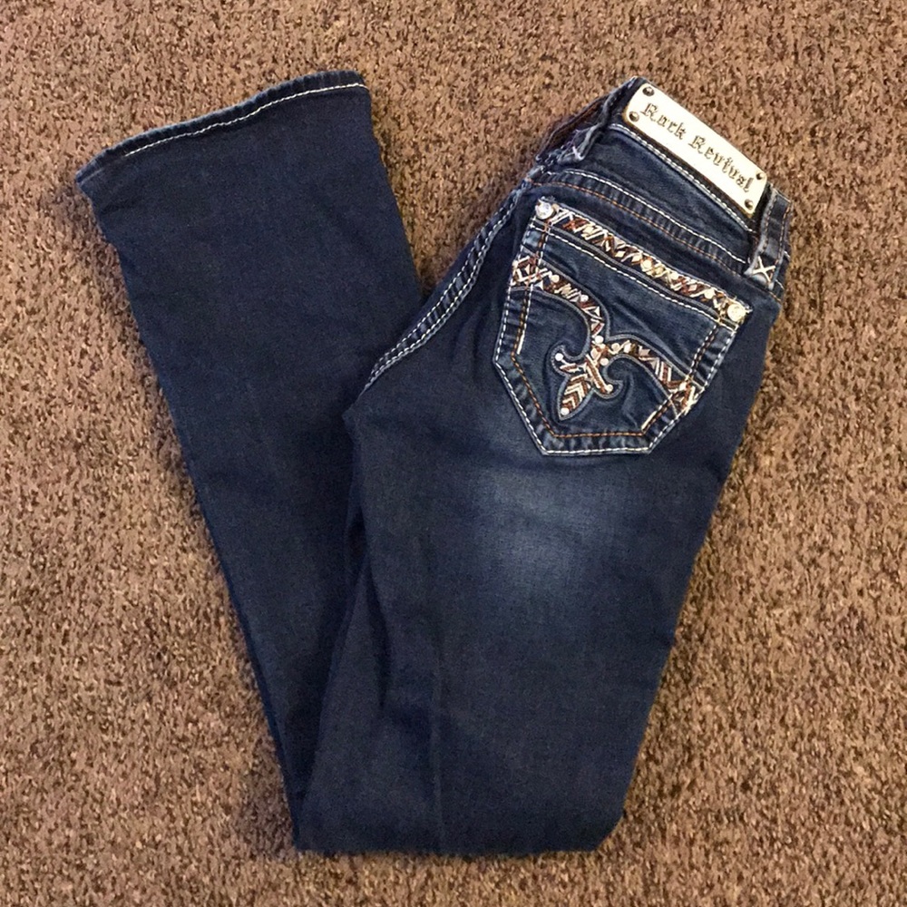 Size 25 Rock Revival Jeans